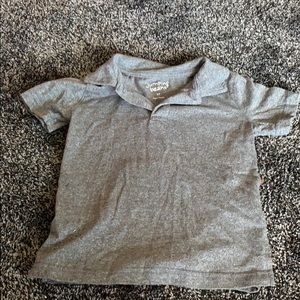 Toddler Gray Polo Shirt